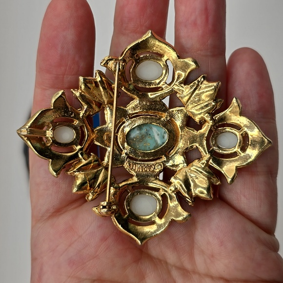 Sarah Coventry Southwestern Style Vintage Pendant Brooch - Picture 8 of 9